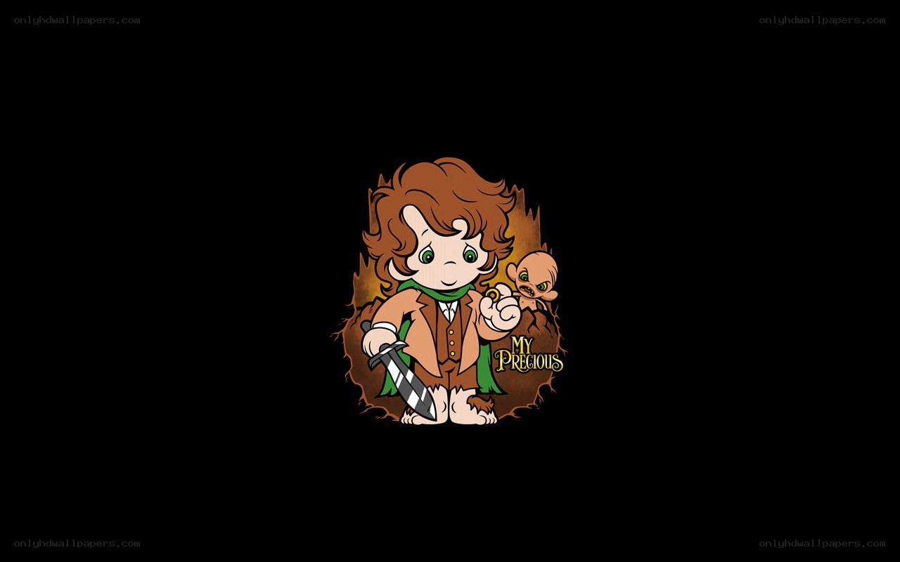 Chibi Frodo with the One Ring