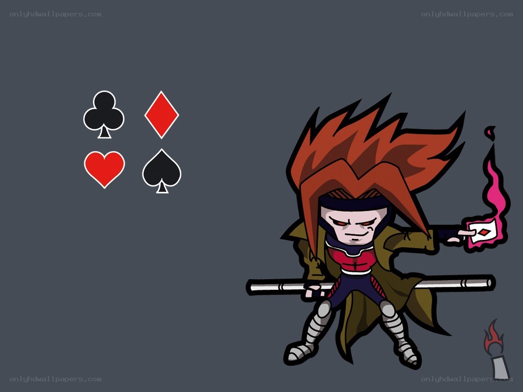 Chibi Gambit character art