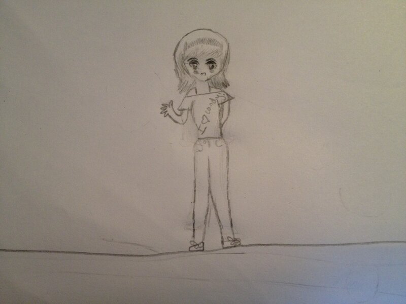 Chibi Girl Drawing