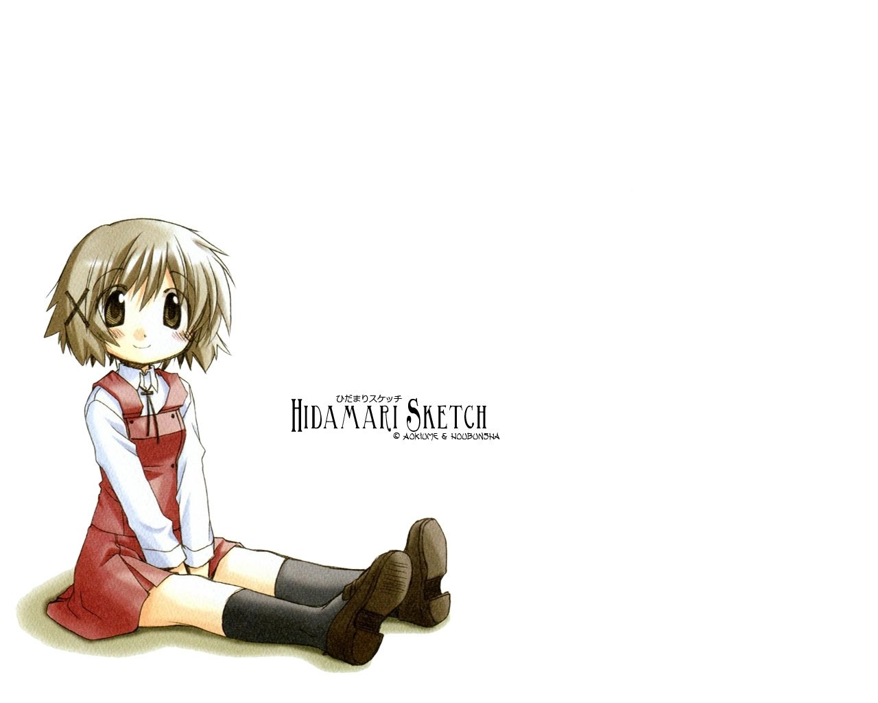 Chibi girl in red dress