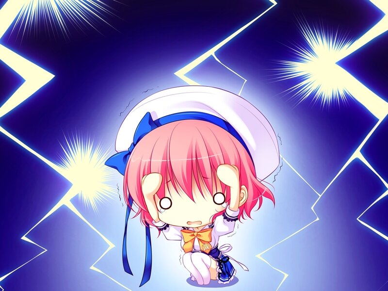 Chibi Girl in Sailor Outfit