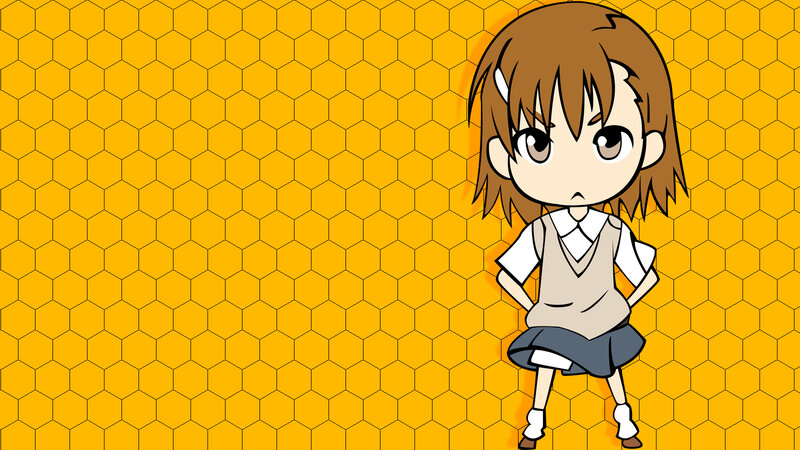 chibi girl in school uniform