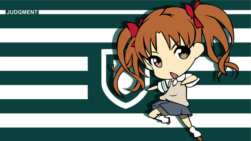 chibi girl in school uniform