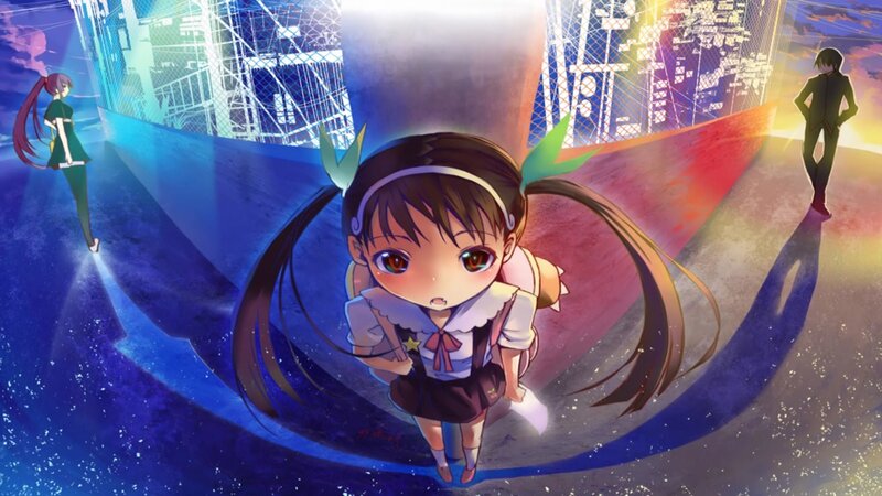 Chibi Girl in School Uniform — Blue