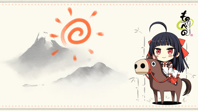 Chibi Girl on Horse
