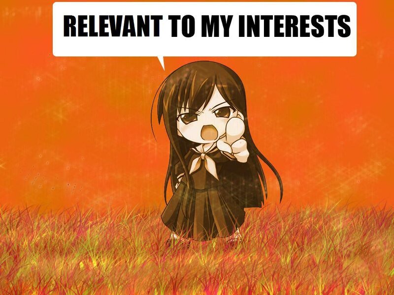 chibi girl pointing