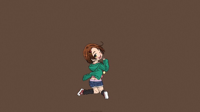 Chibi Girl Running