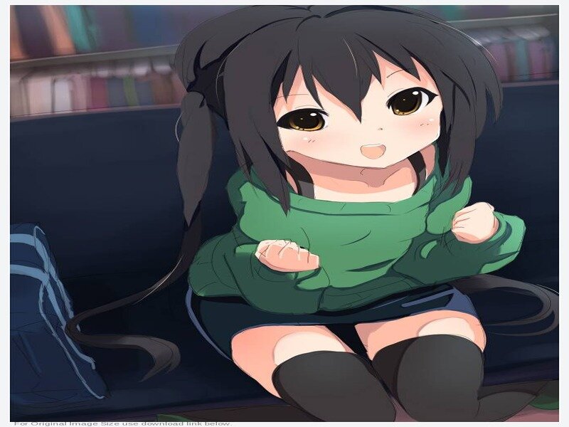 Chibi Girl Sitting