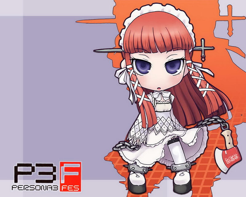 Chibi Girl with Axe