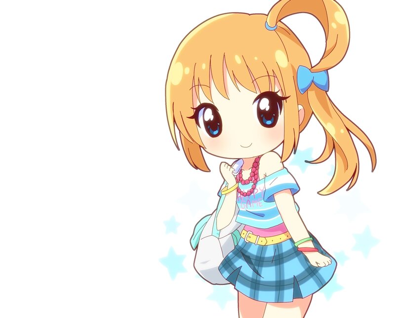 Chibi Girl with Blonde Hair