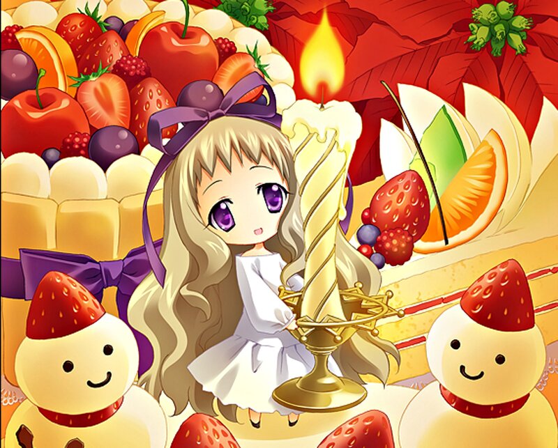 Chibi Girl with Candle