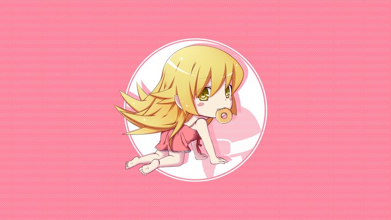 chibi girl with donut