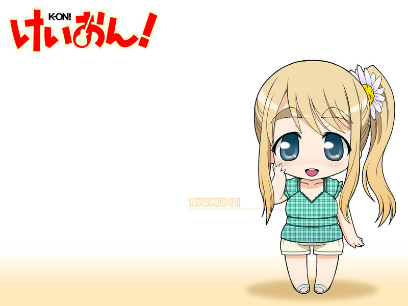 Chibi Girl with Flower