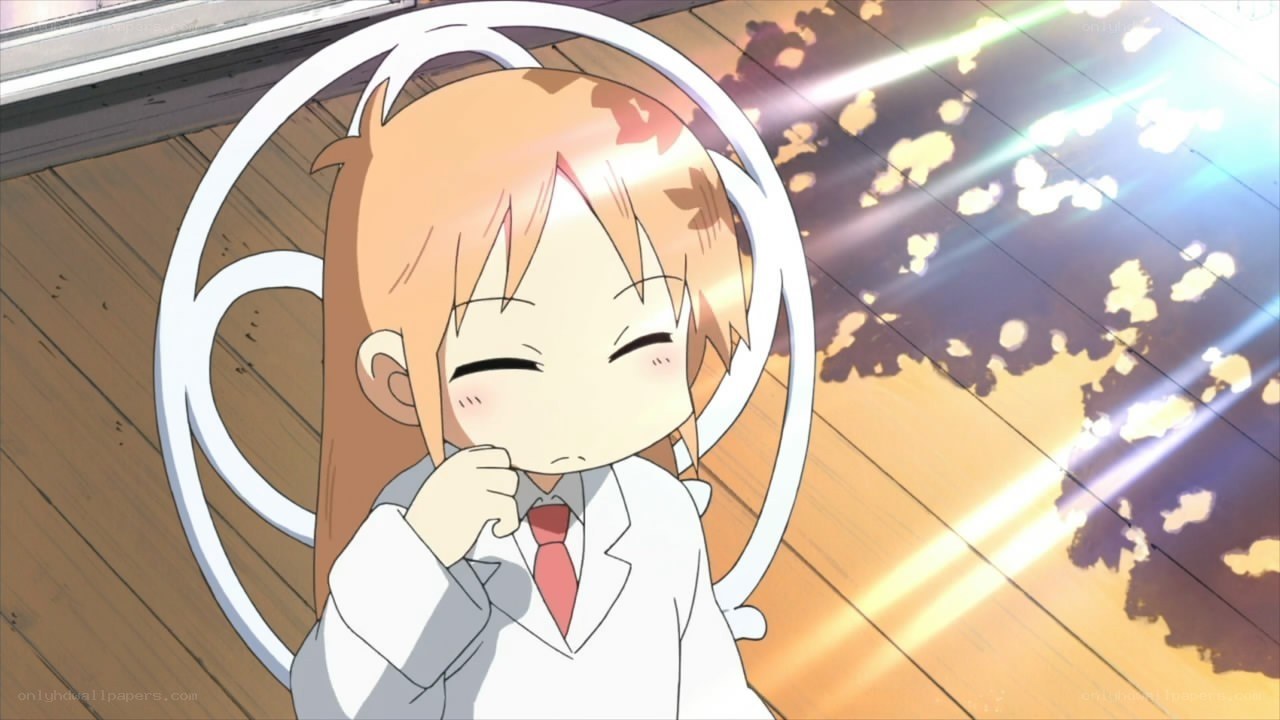 chibi girl with glowing aura