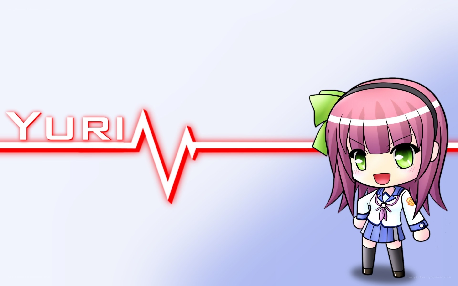 Chibi girl with pink hair