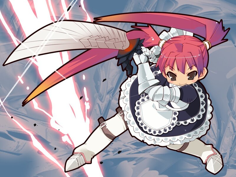 Chibi Girl with Scythe