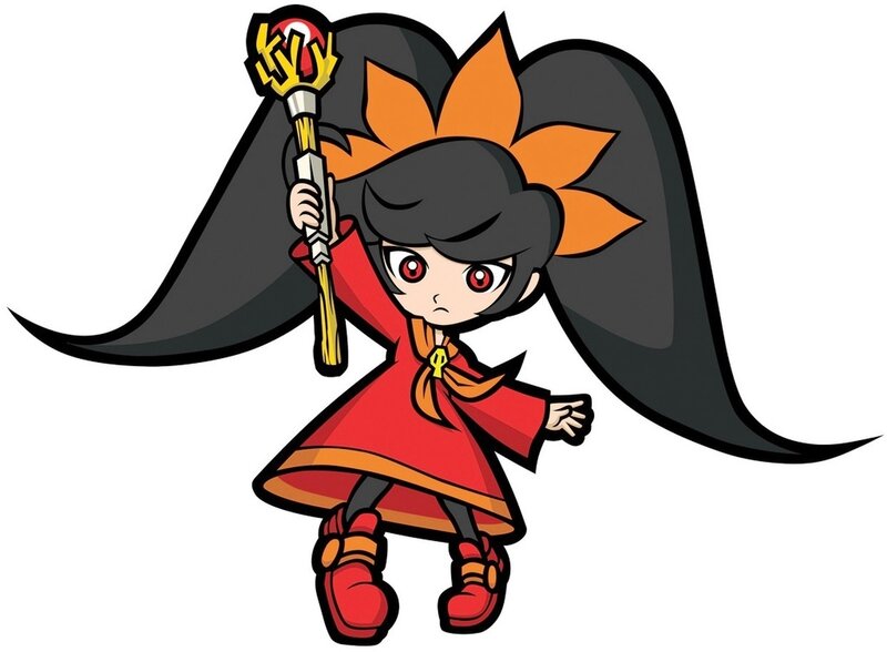 Chibi Girl with Staff