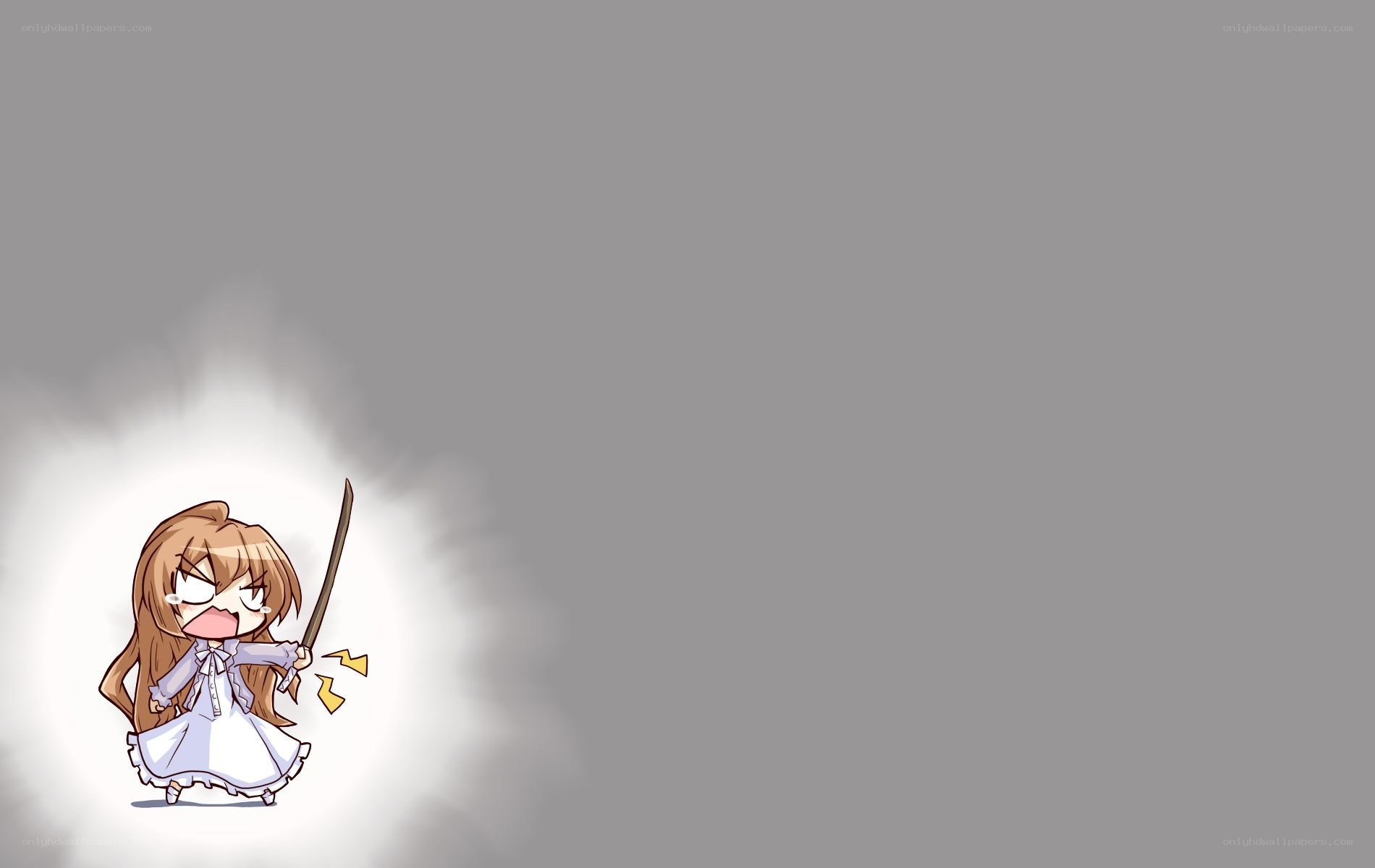 chibi girl with sword