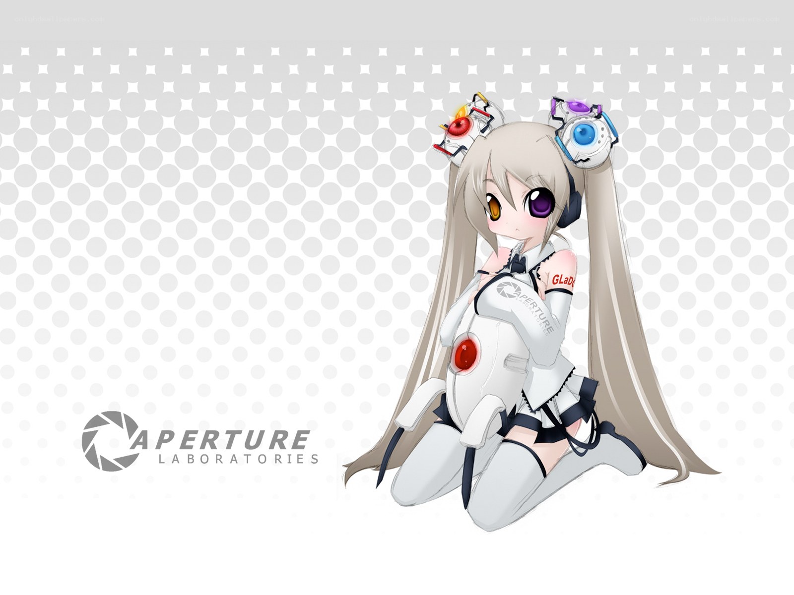 Chibi GLaDOS character art