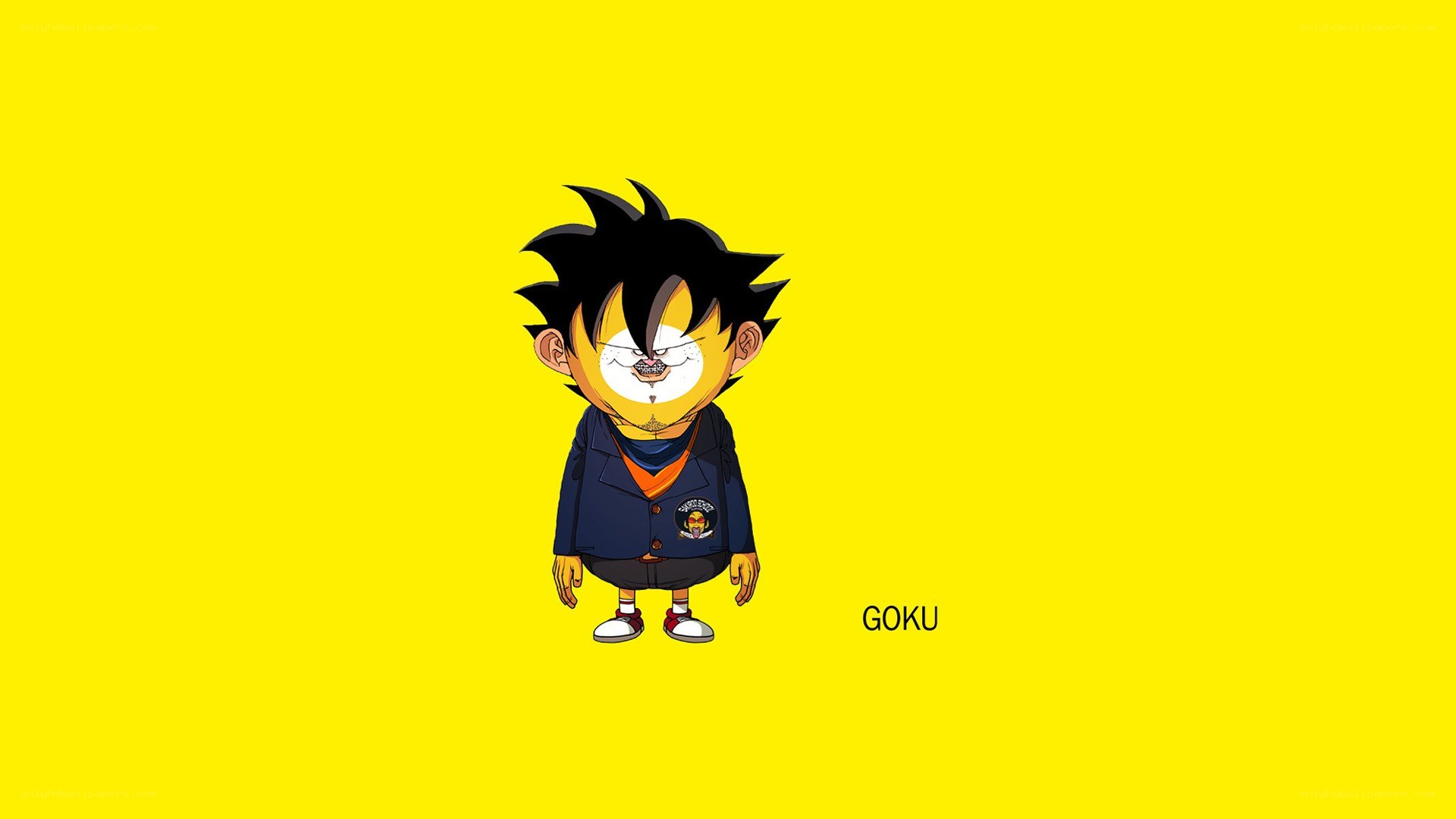 Chibi Goku character art