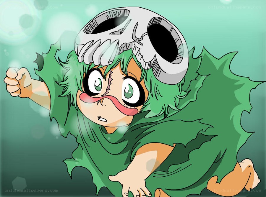 Chibi Grimmjow in Hollow form