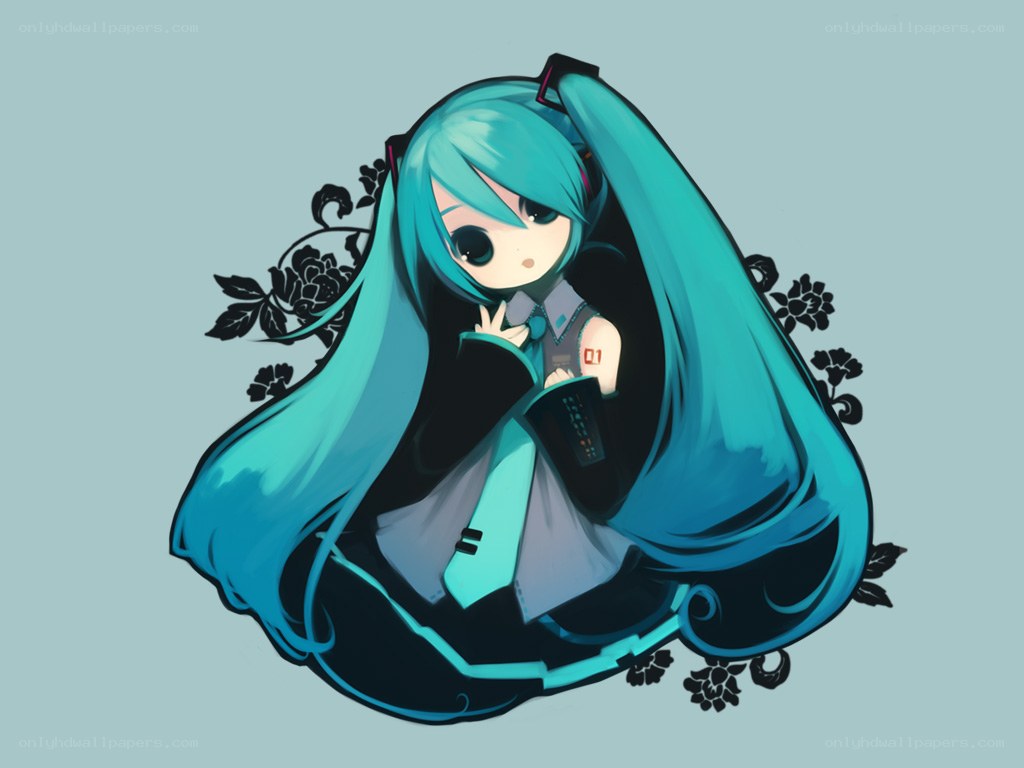 Chibi Hatsune Miku art