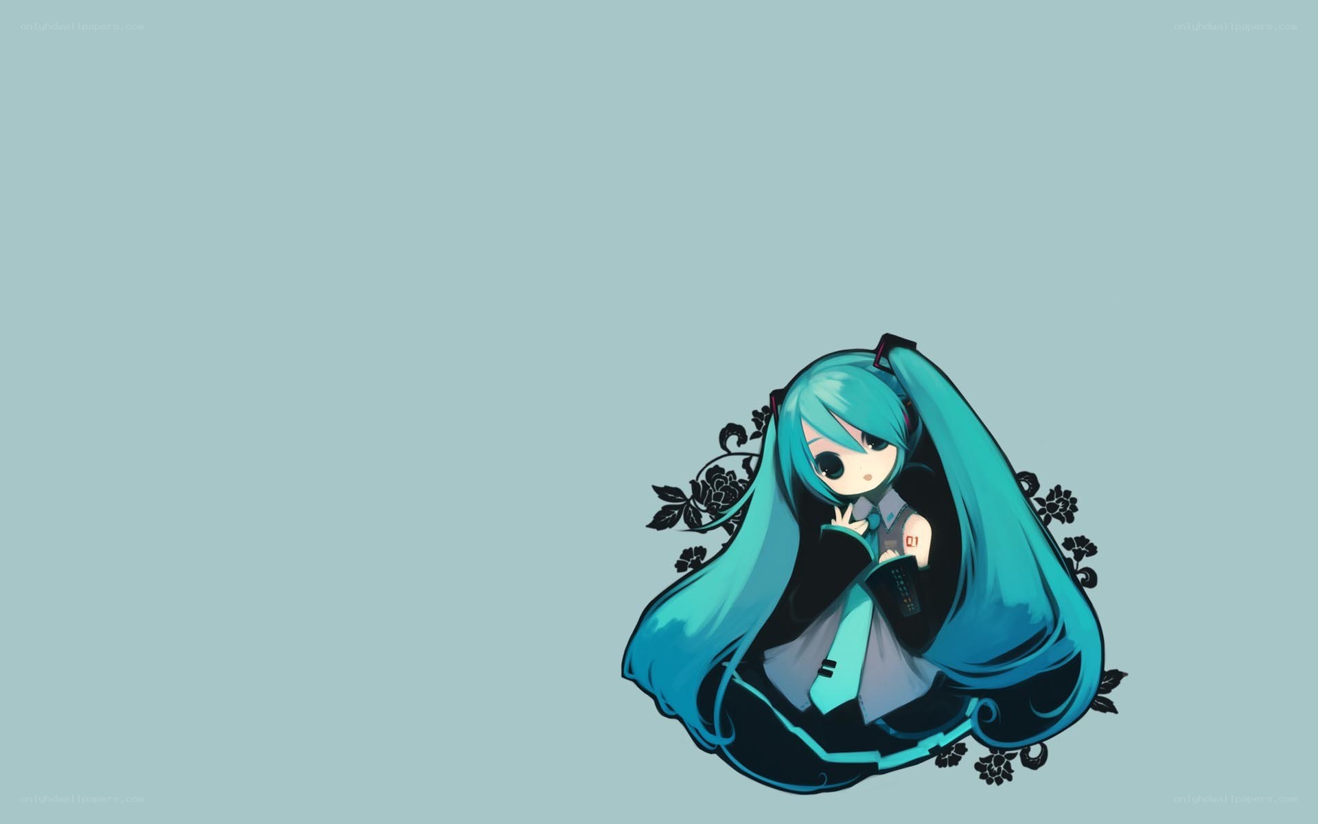 Chibi Hatsune Miku artwork