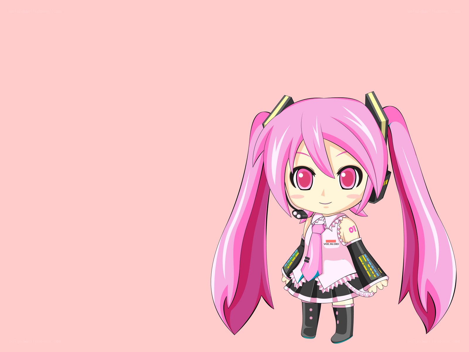 Chibi Hatsune Miku character