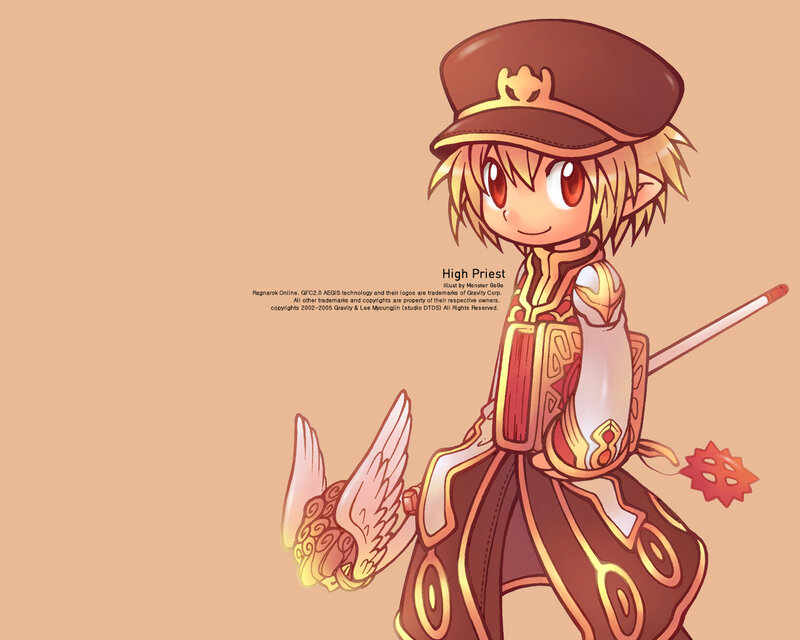 Chibi High Priest Character
