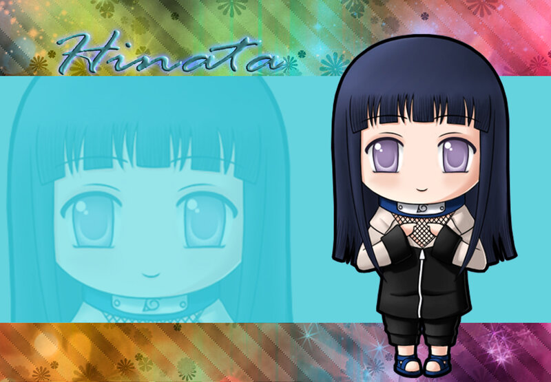Chibi Hinata character art