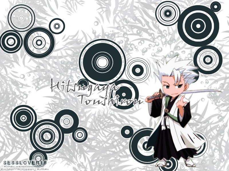 Chibi Hitsugaya with sword