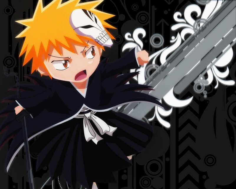 Chibi Ichigo in action