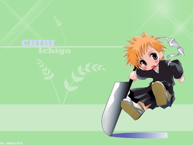 Chibi Ichigo Kurosaki — Green