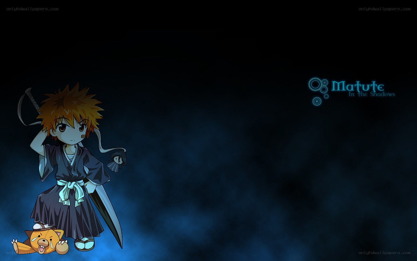 Chibi Ichigo with sword