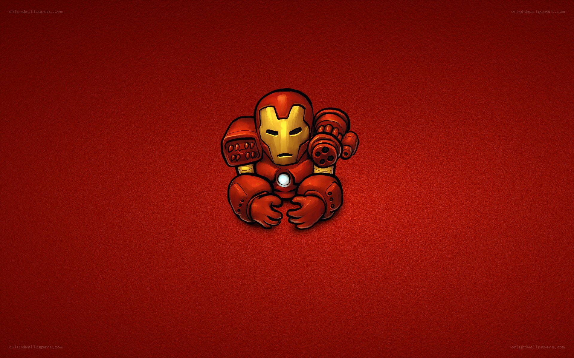 chibi iron man character