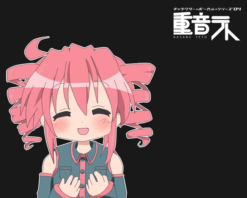 Chibi Kasane Teto character art