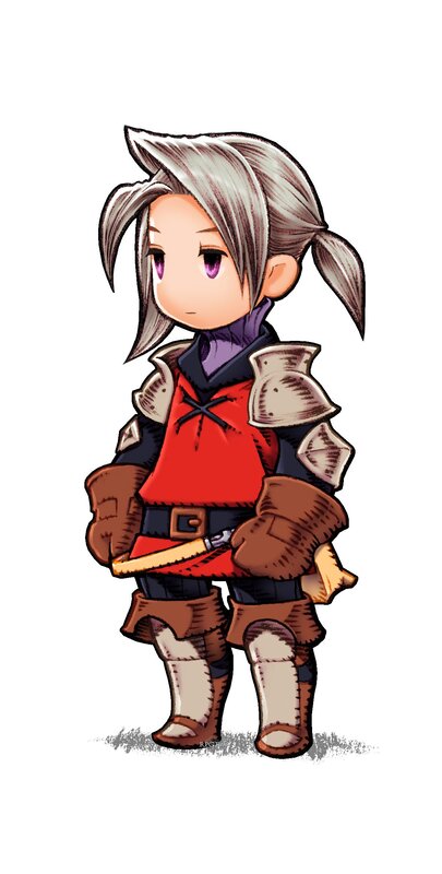 chibi knight character