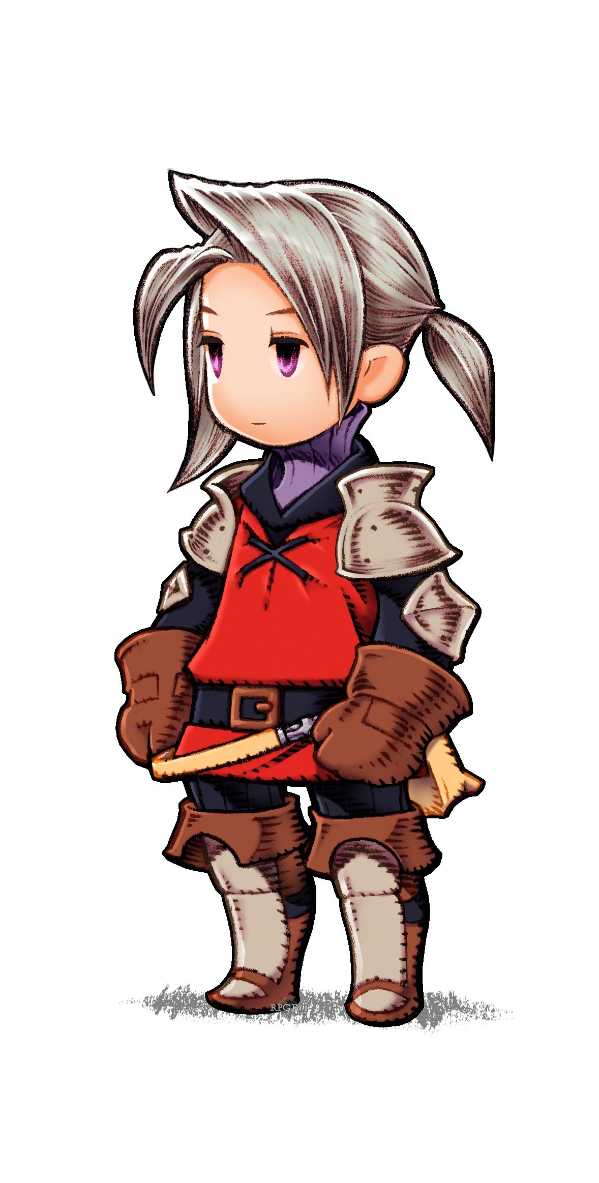 chibi knight character