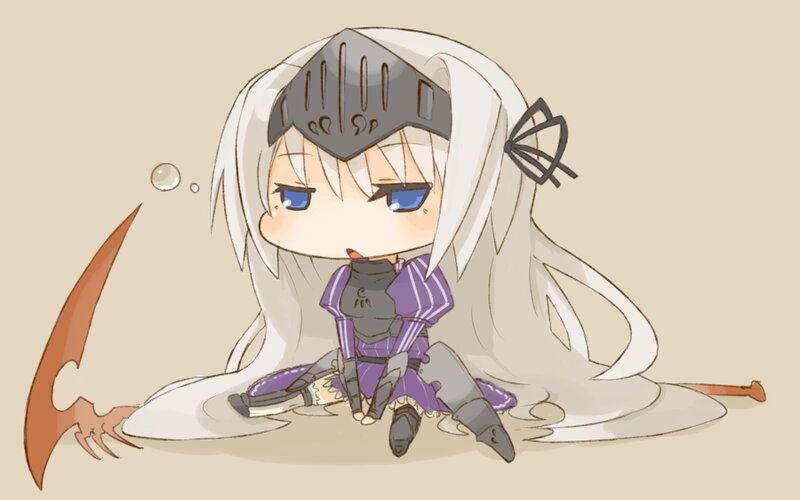 chibi knight character