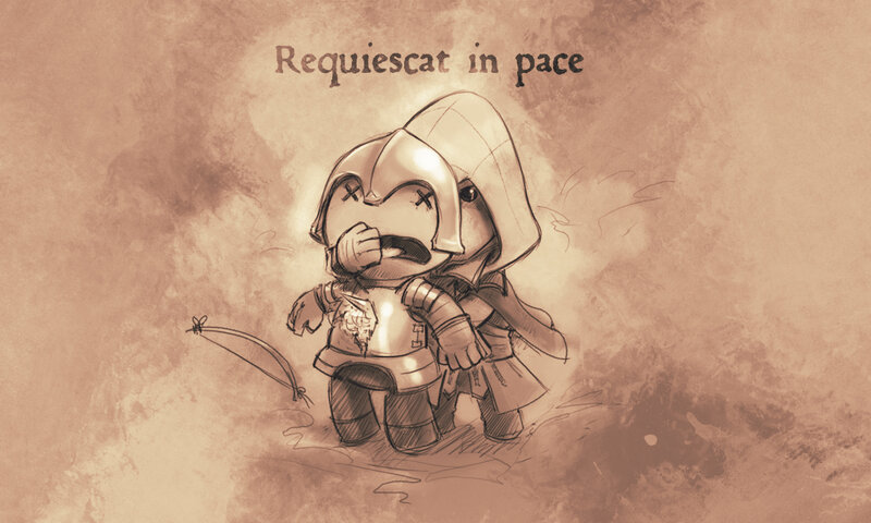 Chibi Knight Figure