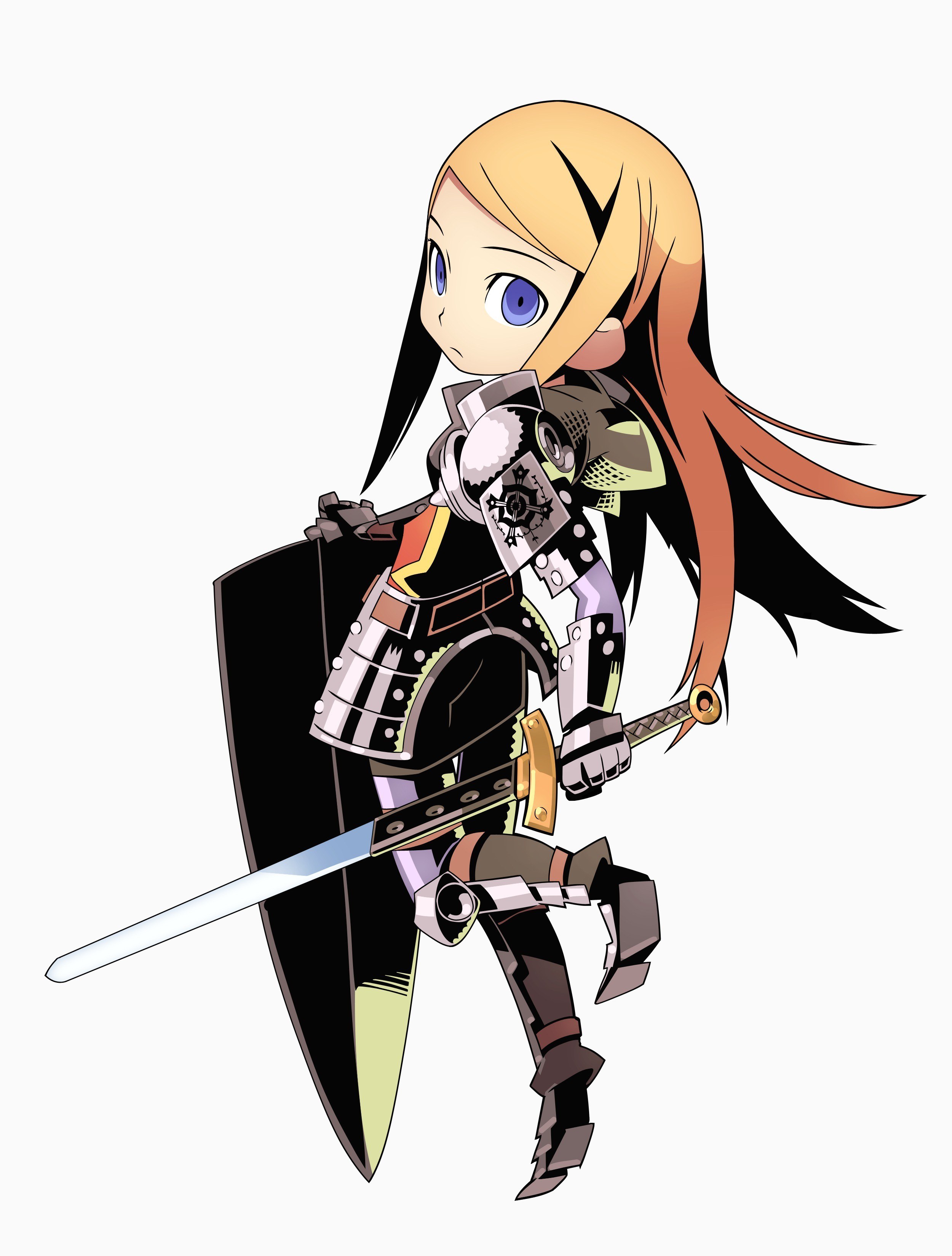 chibi knight warrior