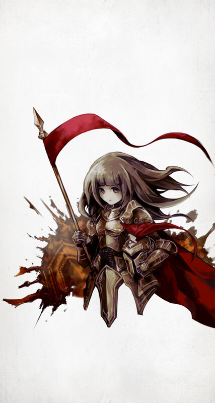 Chibi Knight with Spear