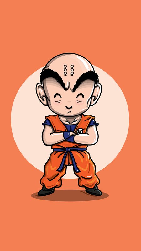 Chibi Krillin Character