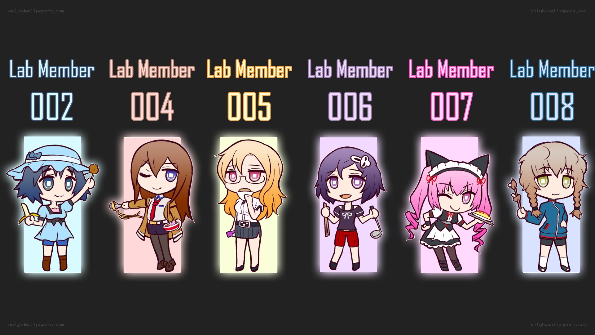 Chibi lab members