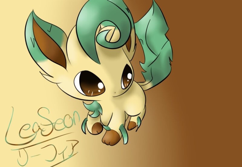 Chibi Leafeon