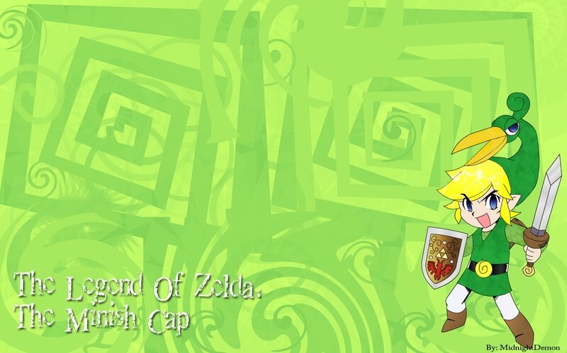 Chibi Link Character — Green, Playful, Anime