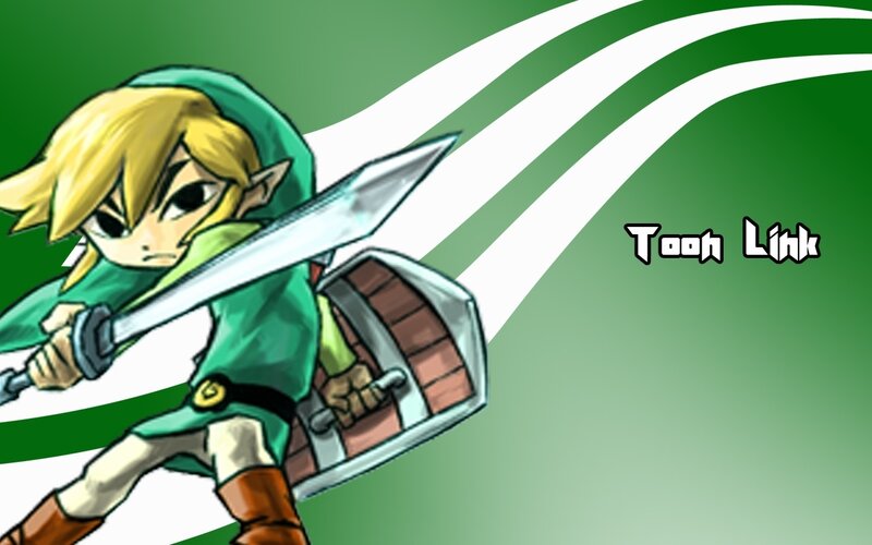 Chibi Link Character — Green