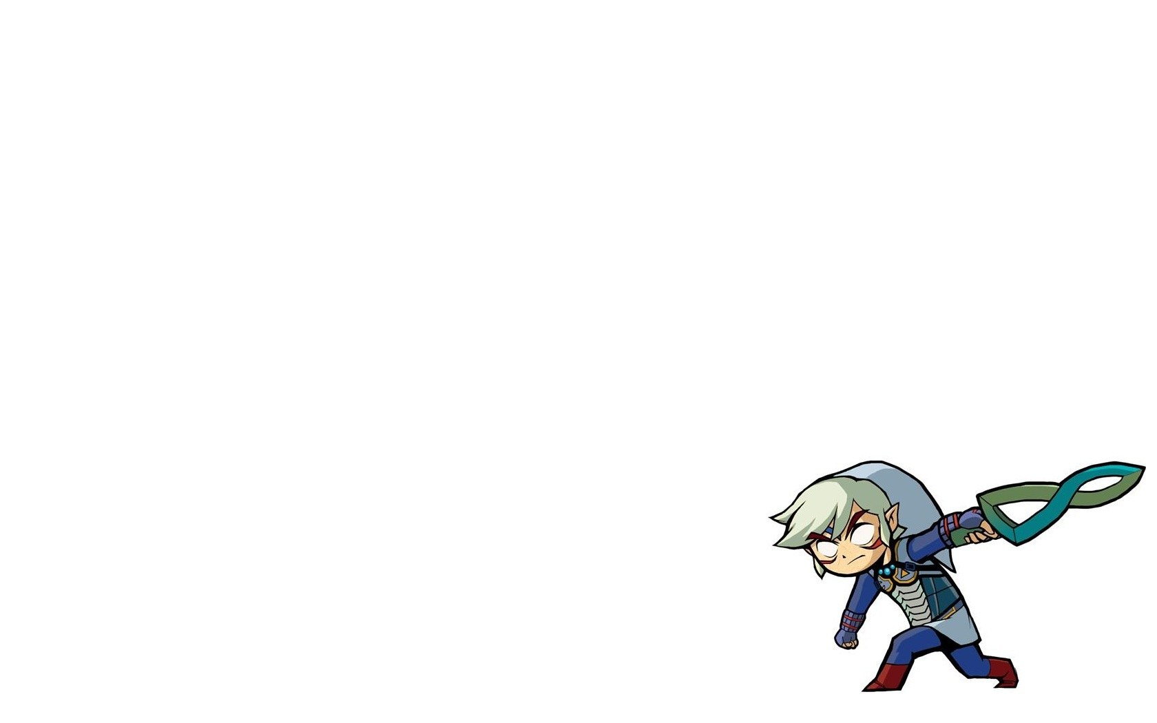 Chibi Link with Sword