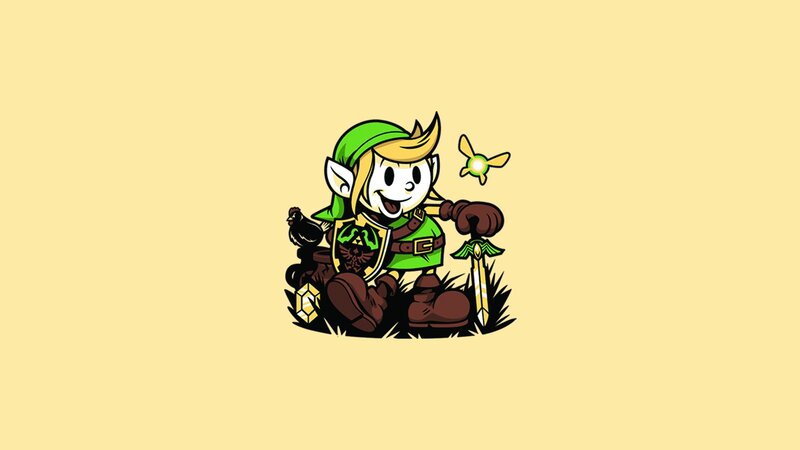 Chibi Link with sword