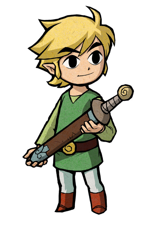 Chibi Link with sword